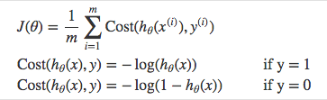 Cost function